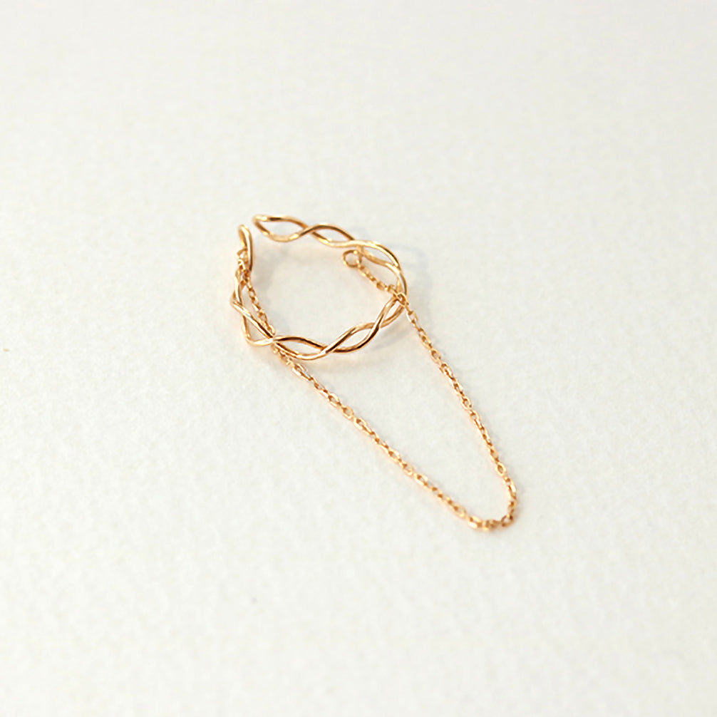 K18イヤーカフ(片側)