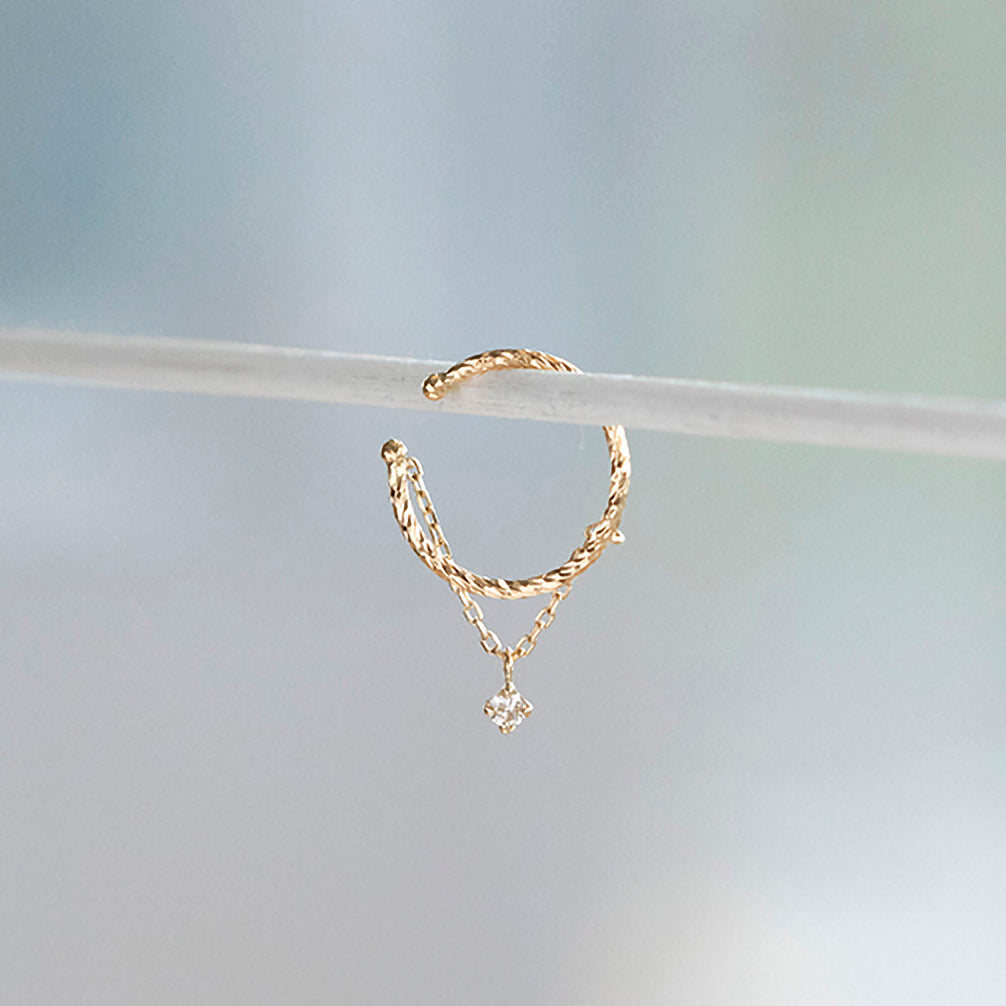 K18イヤーカフ(片側)