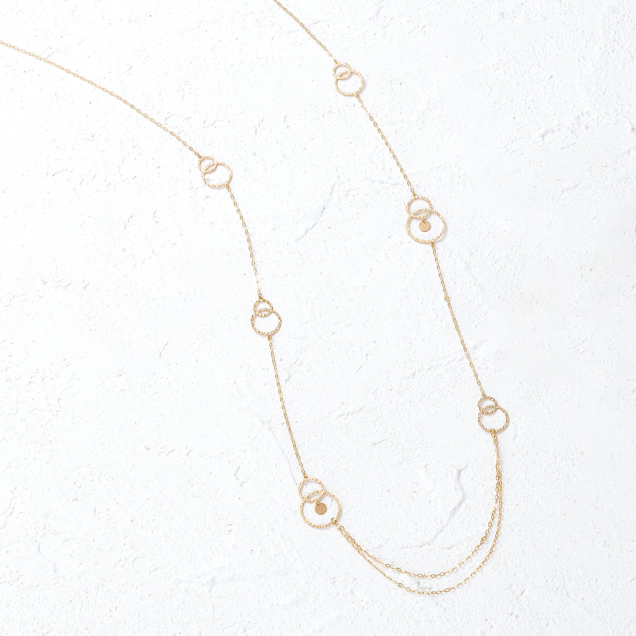 K18ネックレス(ロング/80cm)